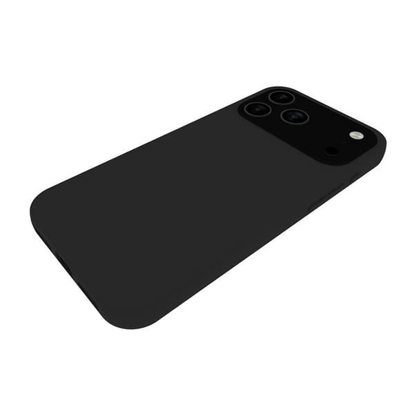 Til iPhone 17 Pro Max Case TPU Cover Bagside - Sort