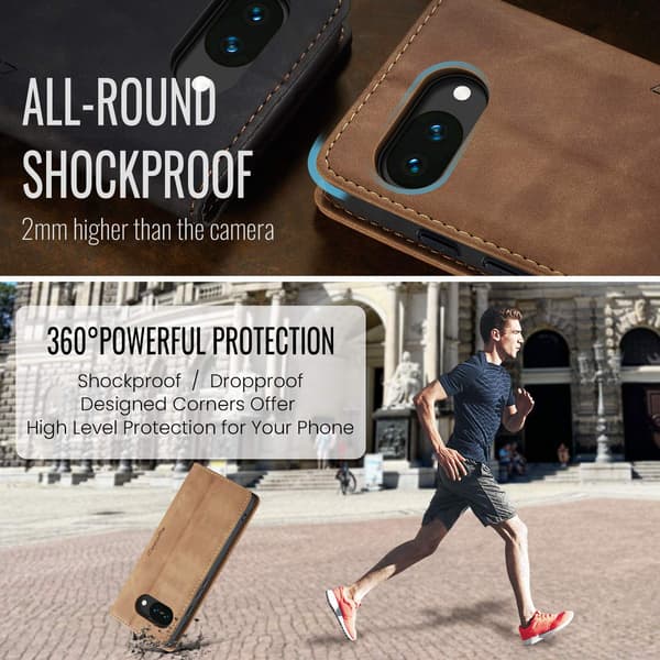 CASEME For Google Pixel 10A Etui med Stativ