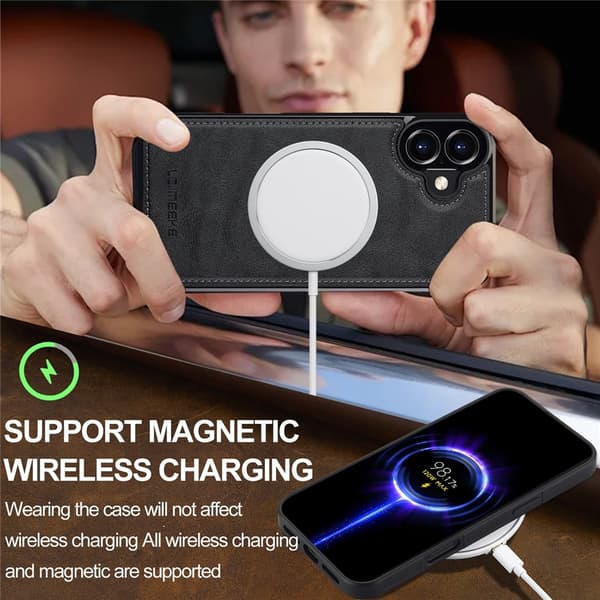 Til iPhone 17 Magnetisk Telefondeksel