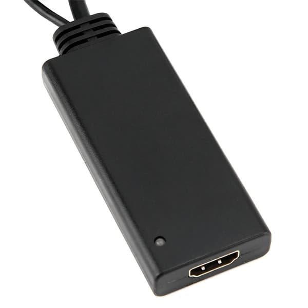 VGA + USB til HD-konverter HD-videoadapter med lyd USB-strømforsyning