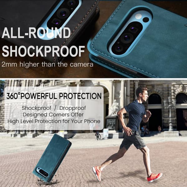 CASEME For Google Pixel 10 Pro XL Etui med Stativ