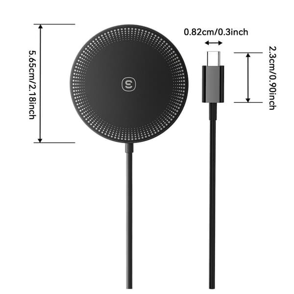 ESSAGER For iPhone 14/13/12 Series Laderkabel