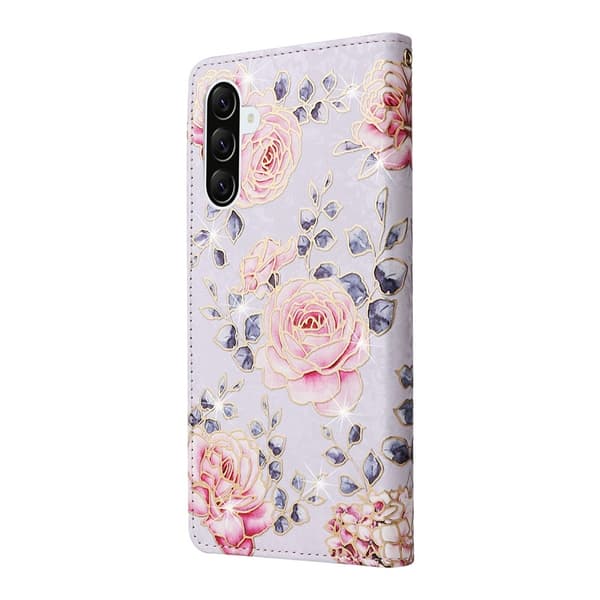 Til Samsung Galaxy A37 5G blomsterdeksel