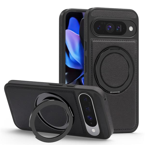 Magnetisk bagsidecover med ringstand til Google Pixel 10 Pro / Pixel 10
