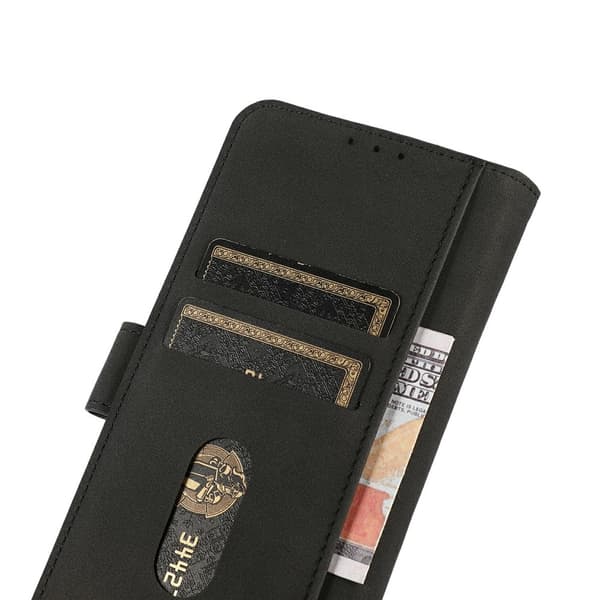 KHAZNEH för iPhone 17 Pro Max Plånboksfodral - Svart