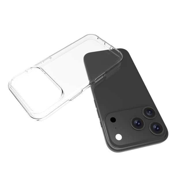 Cover Shell til iPhone 17 Pro Stødabsorberende Forstærkede hjørner TPU