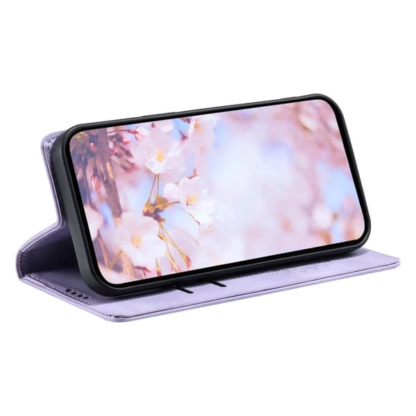 Deksel for iPhone 17 Pro Max med Magnetisk Lukking Mønsterpreget