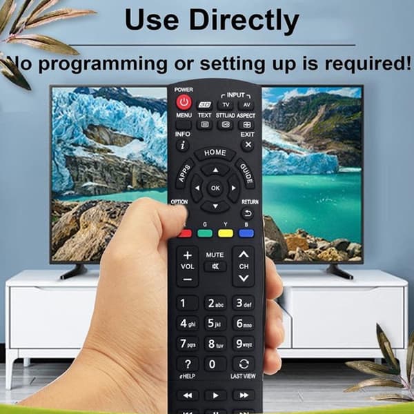 Fjernkontrollerstatning for N2QAYB000933 For Panasonic TV