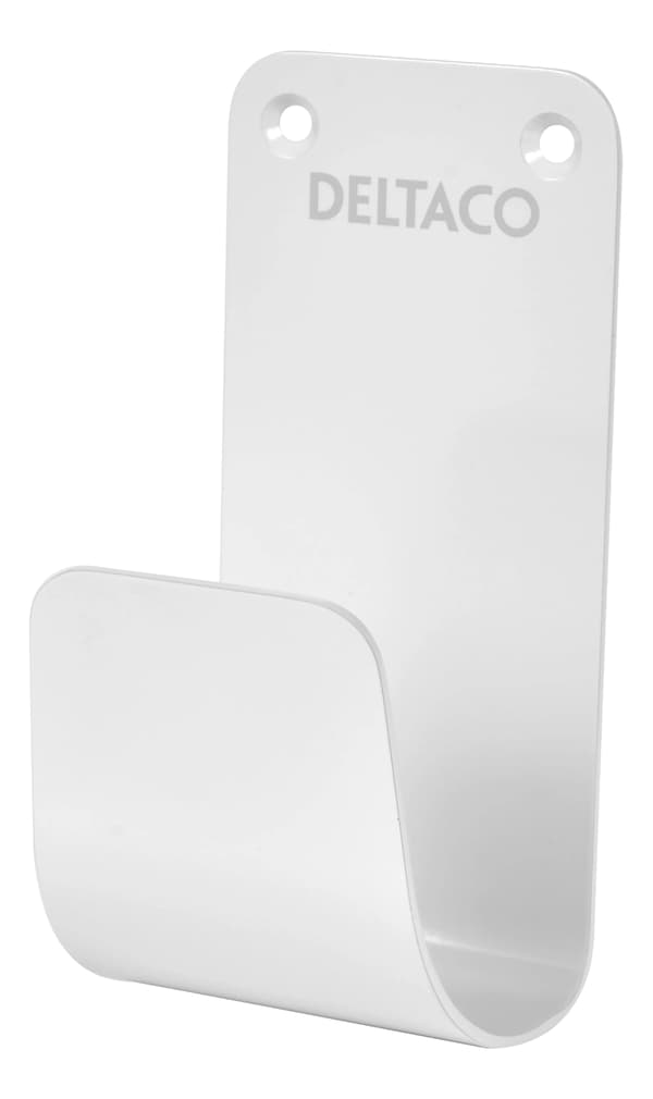 E-Charge ladekabelholder, rustfritt stål SS304, hvit