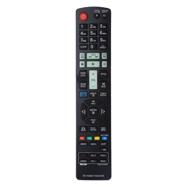 Fjernkontrollerstatning for AKB73275501 for LG Blu-ray DVD-spiller
