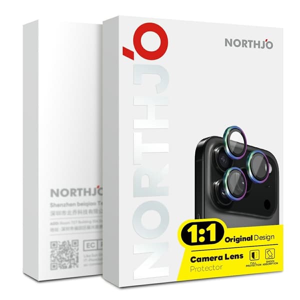 NORTHJO Kameralinsskydd till iPhone 18 Pro / 18 Pro Max