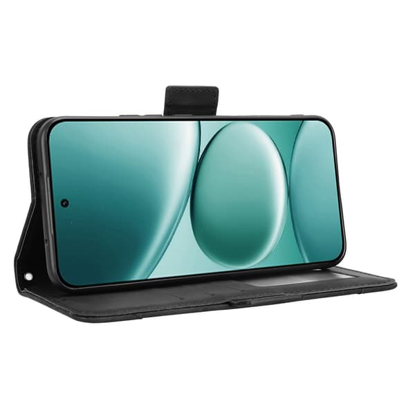 Til Xiaomi Redmi Note 15 Pro 5G Case Pung Etui Shell Telefon Case Ekstra kort - Sort