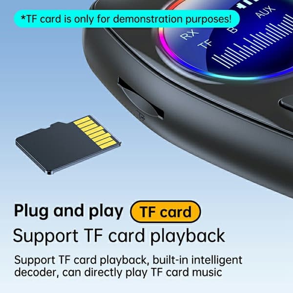 Bluetooth 5.4 lydmottaker/sender 2-i-1-adapter for trådløs lydstrømming