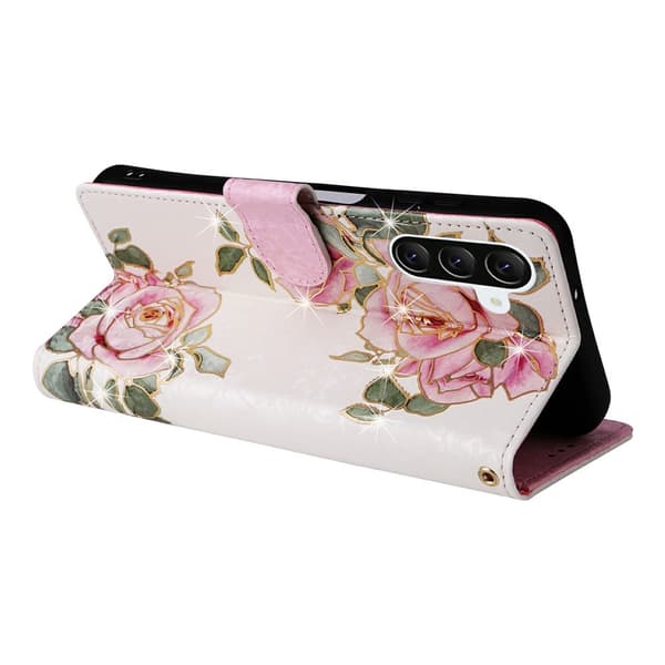 Til Samsung Galaxy A37 5G blomsterdeksel
