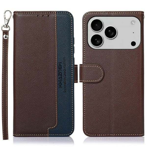 KHAZNEH Telefonpungcover til iPhone 18 Pro / 17 Pro