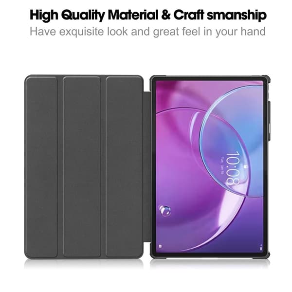 Til Lenovo Idea Tab Pro Gen 2 13" Deksel med Stativ Støtsikker - Rose Gold