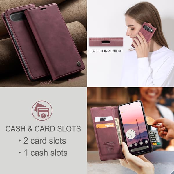 CASEME For Google Pixel 10 Pro / Pixel 10 Etui med Stativ