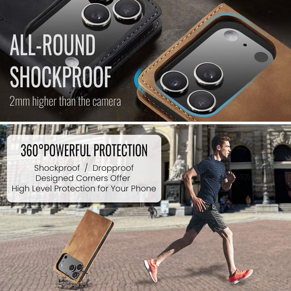 CASEME Lommebok-deksel iPhone 17 Pro