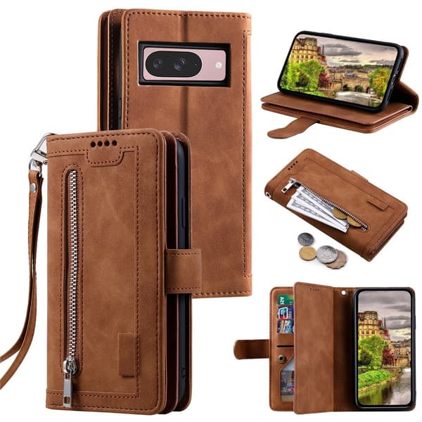 Pungcover til Google Pixel 11 med håndledsrem