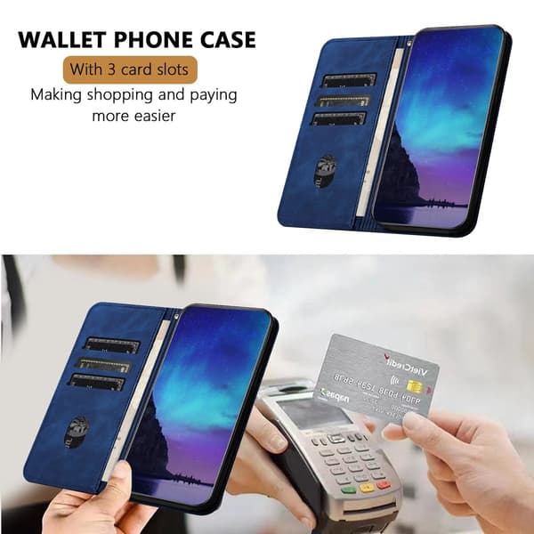 Plånboksfodral för Samsung Galaxy A17 / Galaxy A26 - Blå