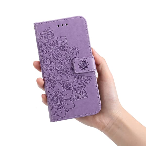 Blommönstrat Plånboksfodral med Stativ till Google Pixel 11 Pro XL