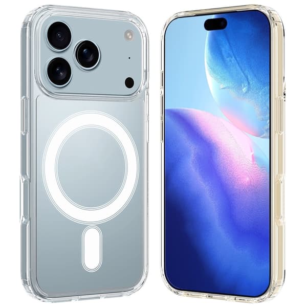 Til iPhone 17 Pro Max Transparent Mobilcover
