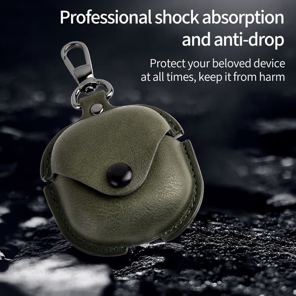Til Samsung Galaxy Buds4 / Buds4 Pro PU + PC Beskyttende Etui Shell - Sort