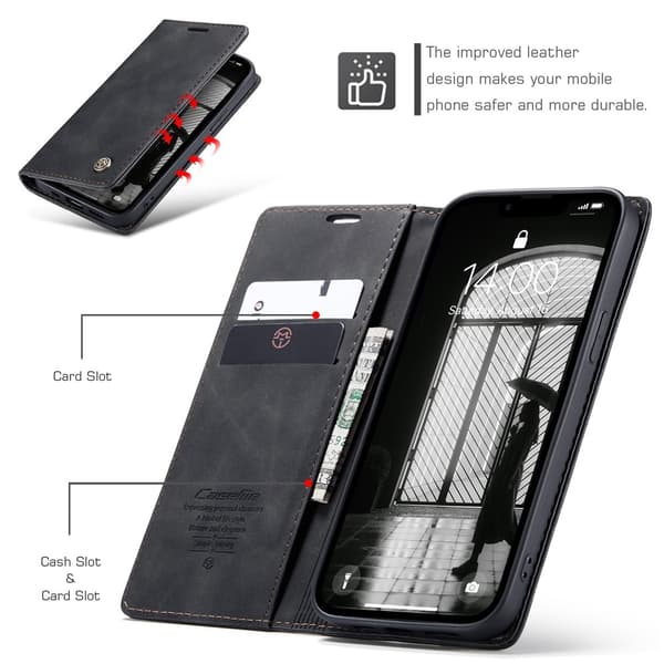 CASEME lompakkokotelo iPhone 17e / 16e