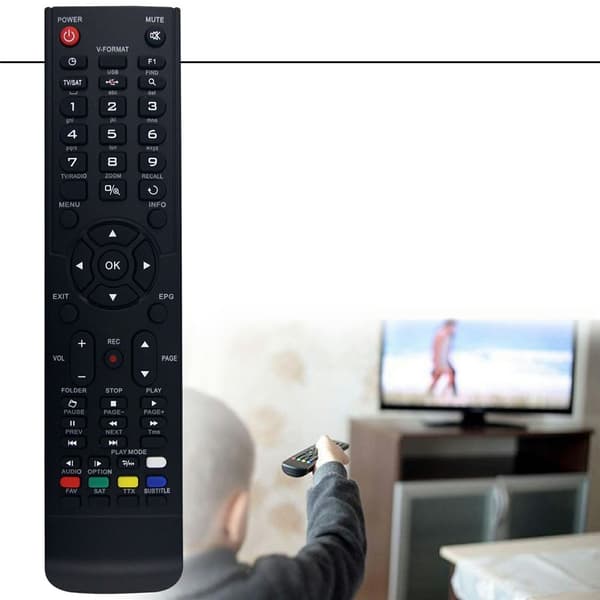 Fjernkontroll erstatning REV2 For AMIKO TV