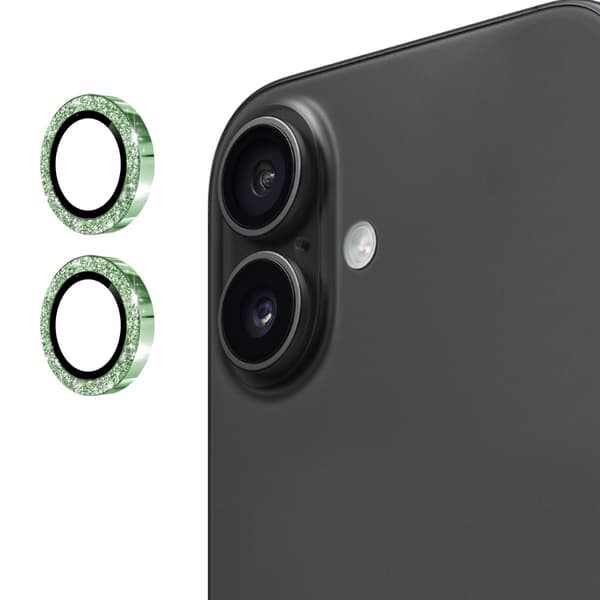 Til iPhone 17 Glitrende Kameralinsebeskytter