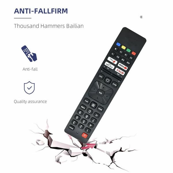 TV-fjernkontroll erstatning for RMC0137N for Sharp TV