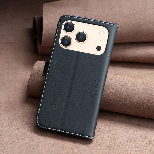 För iPhone 17 Pro Plånboksfodral