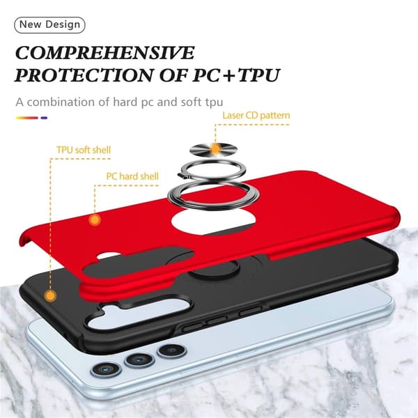 Mobildeksel med Ringholder for Samsung Galaxy A37 5G