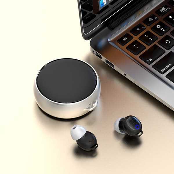 Trådløse hovedtelefoner Bluetooth IPX7 støjreducerende in-ear til søvn - Sort