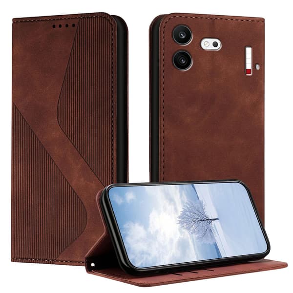 Lommebokdeksel med stativ til Nothing Phone (4b)