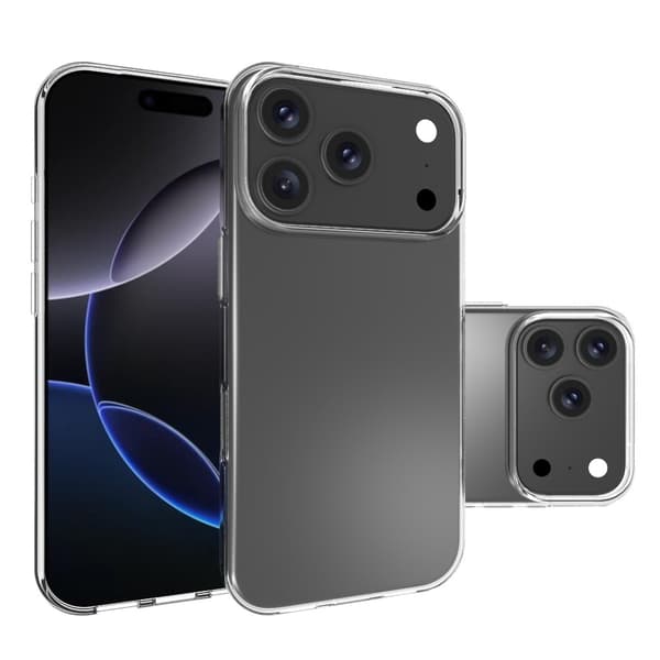 Cover Shell til iPhone 17 Pro Max Stødabsorberende Forstærkede hjørner TPU