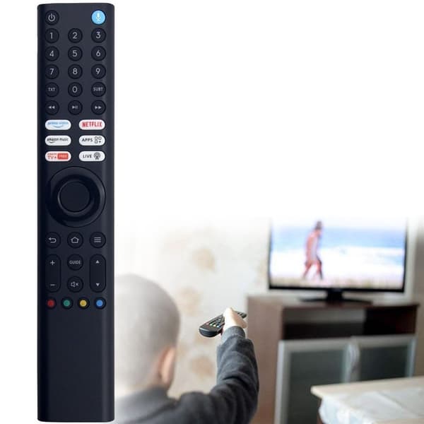 Fjernkontroll Erstatning for 163K1K1000096A Xiaomi TV Stemmefunksjon