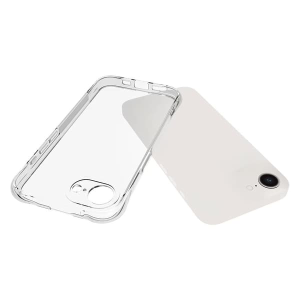 WANLONFENG mobildeksel med skjermbeskytter til iPhone 17e / 16e