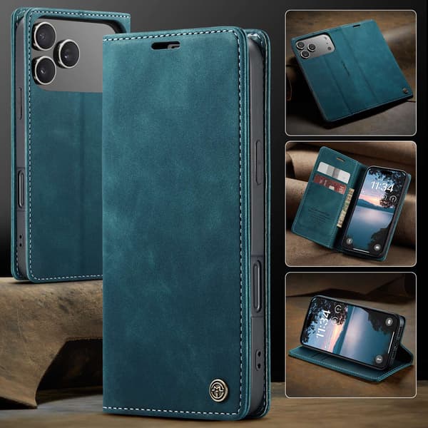 CASEME Retro lompakkokotelo iPhone 17 Pro