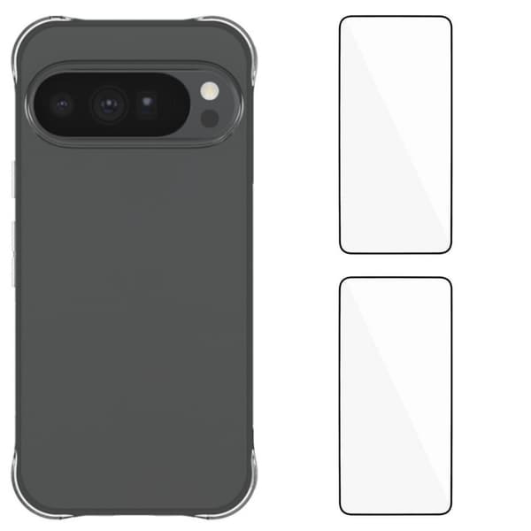 WANLONFENG Mobildeksel med Skjermbeskytter til Google Pixel 11 Pro XL