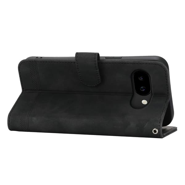 DIERFENG För Google Pixel 10a Plånboksfodral med Stativ och Handledsrem