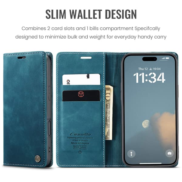 CASEME Lommebok-deksel Til iPhone 17