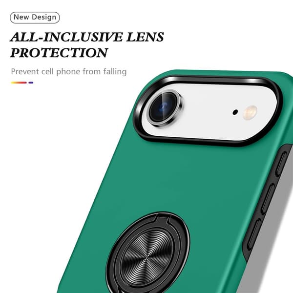 For iPhone Air Hybrid-deksel med Fingerring