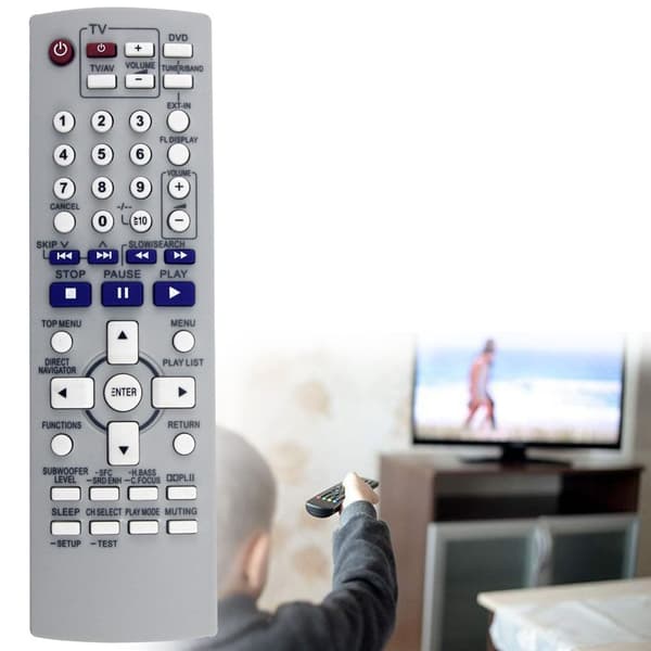 Fjernkontroll utskiftning for N2QAYZ000002 for Panasonic DVD stereo CD-system