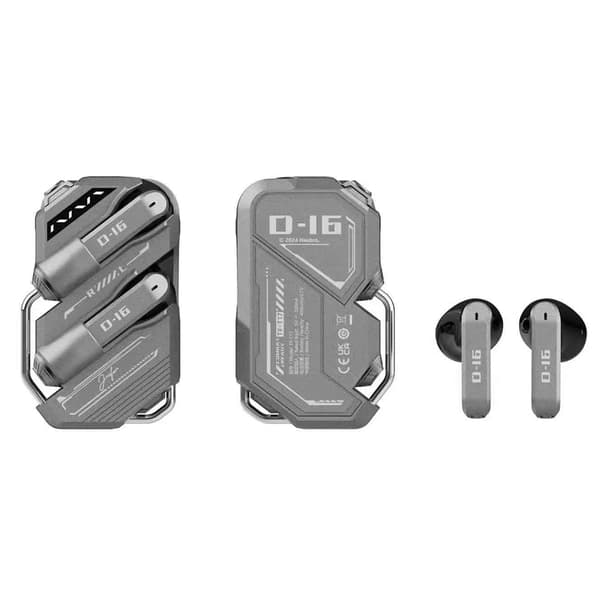 In ear Gaming hörlurar Bluetooth låg latens brusreducering lång batteritid – Grå