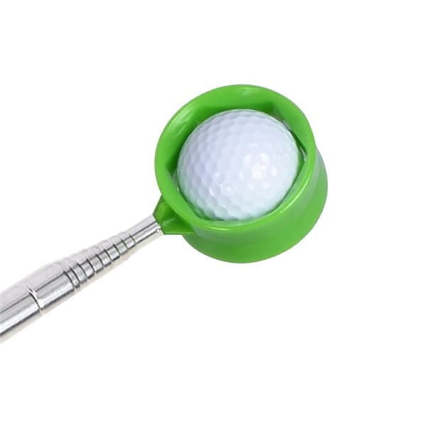 Golf Golfbold Golfboldgriber Rustfrit Stål 2,7m Teleskopisk Griber