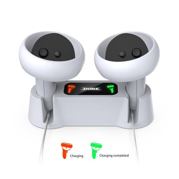 DOBE opladningsstation, controller, kompatibel med Oculus Quest 2 VR