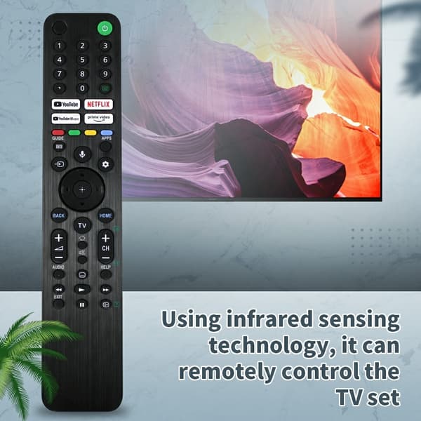 Fjernkontroll erstatning for RMF-TX520P For Sony TV