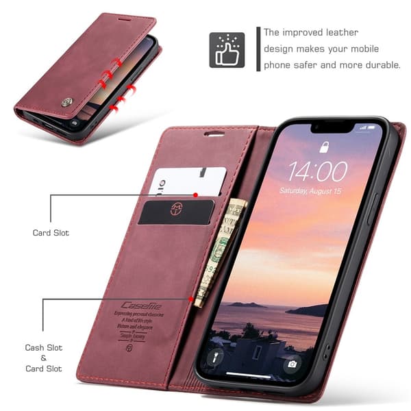CASEME pungetui til iPhone 17e / 16e