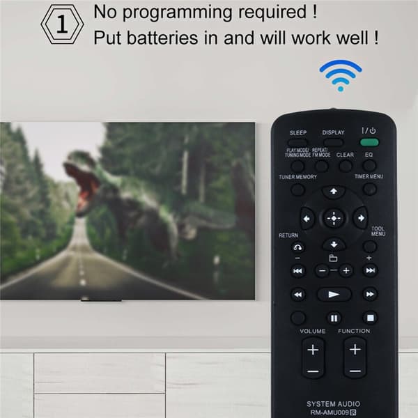 Fjärrkontroll Ersättning för RM-AMU009 För Sony Audio System